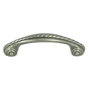 Charleston 3 in. Center-to-Center Weathered Nickel Rope Design Arch Cabinet Pull (10-Pack)