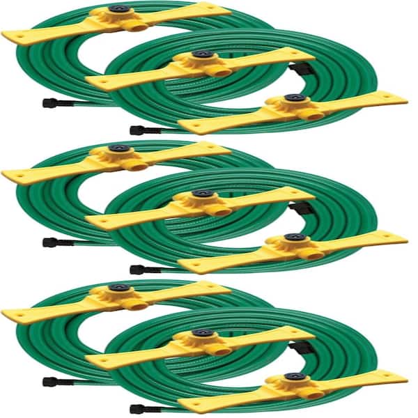 Orbit 58092N Port-A-Rain Hose Watering Sprinkler System, Green (Pack of 3)