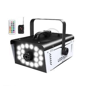 1200-Watt Fog Machine with 1-Gallon Tank and Remote Control for Halloween, Party, and Stage Decor