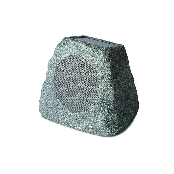Ion Audio Solar Stone Outdoor Rock Speaker with Solar Panel