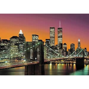 144 in. H x 100 in. W New York City Wall Mural