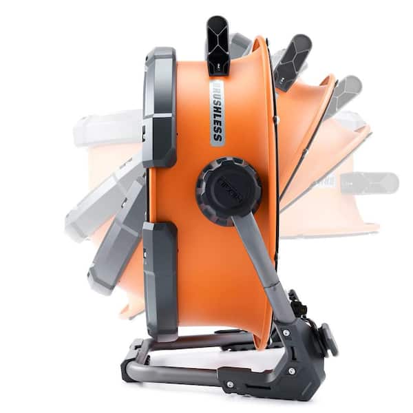 RIDGID - 18V Brushless Hybrid 18 in. Drum Fan (Tool Only)