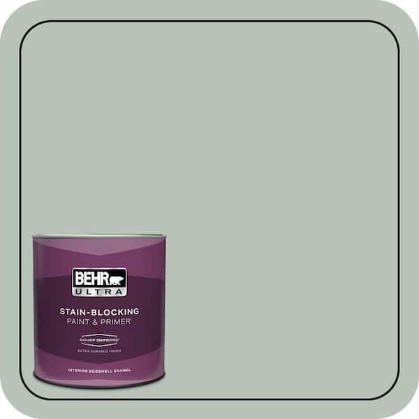 BEHR ULTRA 1 qt. #MQ6-18 Recycled Glass Extra Durable Eggshell Enamel Interior Paint & Primer