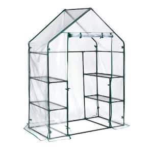 Grow IT Small Greenhouse 4 ft. 8 in. x 2 ft. 5 in. x 6 ft. 4 in.