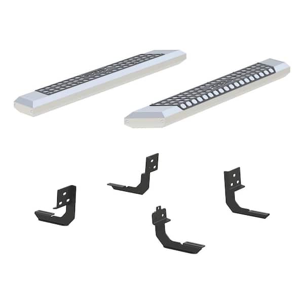 Aries AdvantEDGE Chrome Aluminum 53-Inch Truck Running Boards, Select Dodge, Ram 1500, 2500, 3500