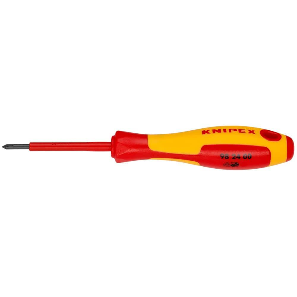 KNIPEX 2 3/8 in. 1000-Volt P0 Screwdriver