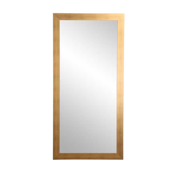 BrandtWorks Oversized Gold Industrial Mirror (66 in. H X 32 in. W)