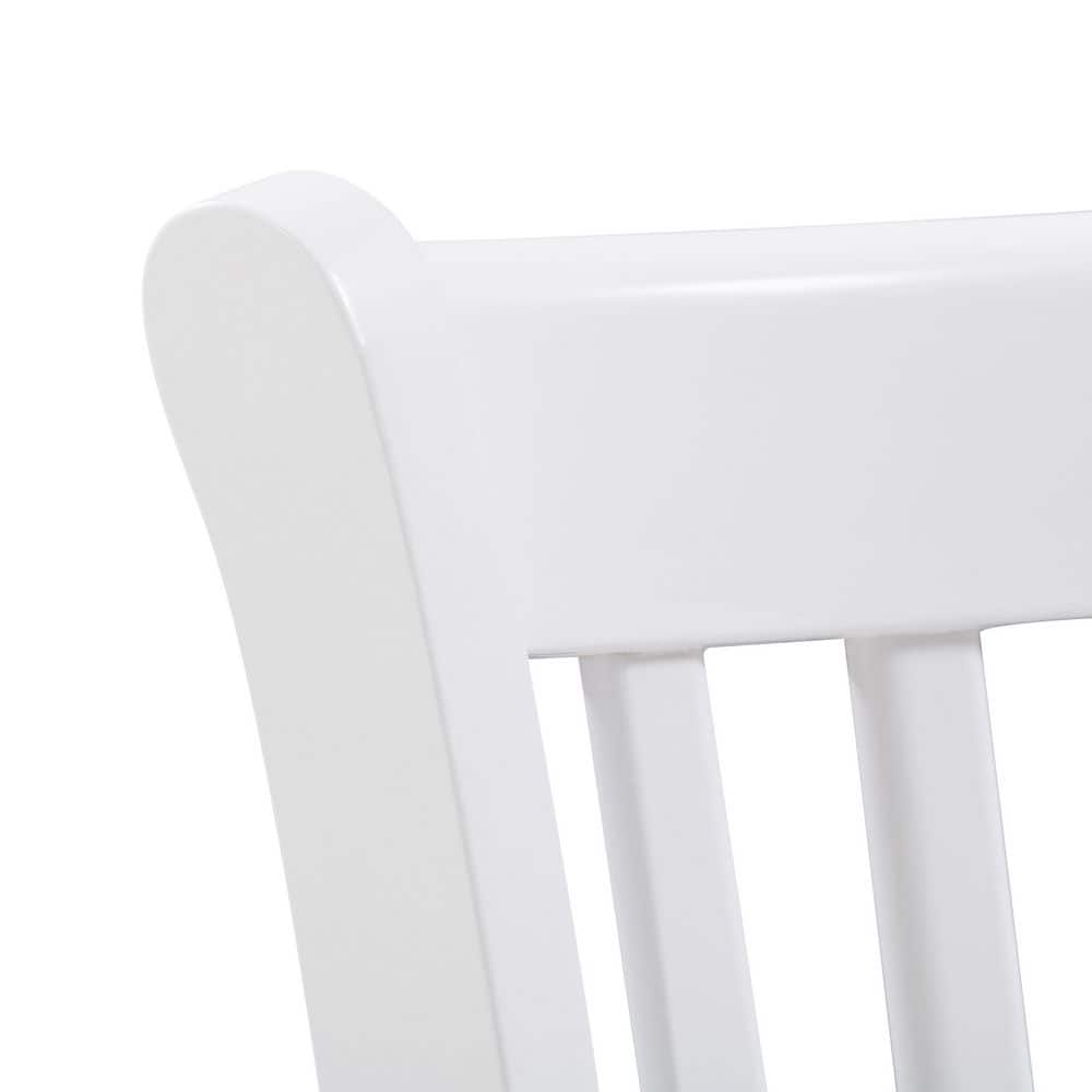 White Faux Leather Swivel Barstool with Wood Frame