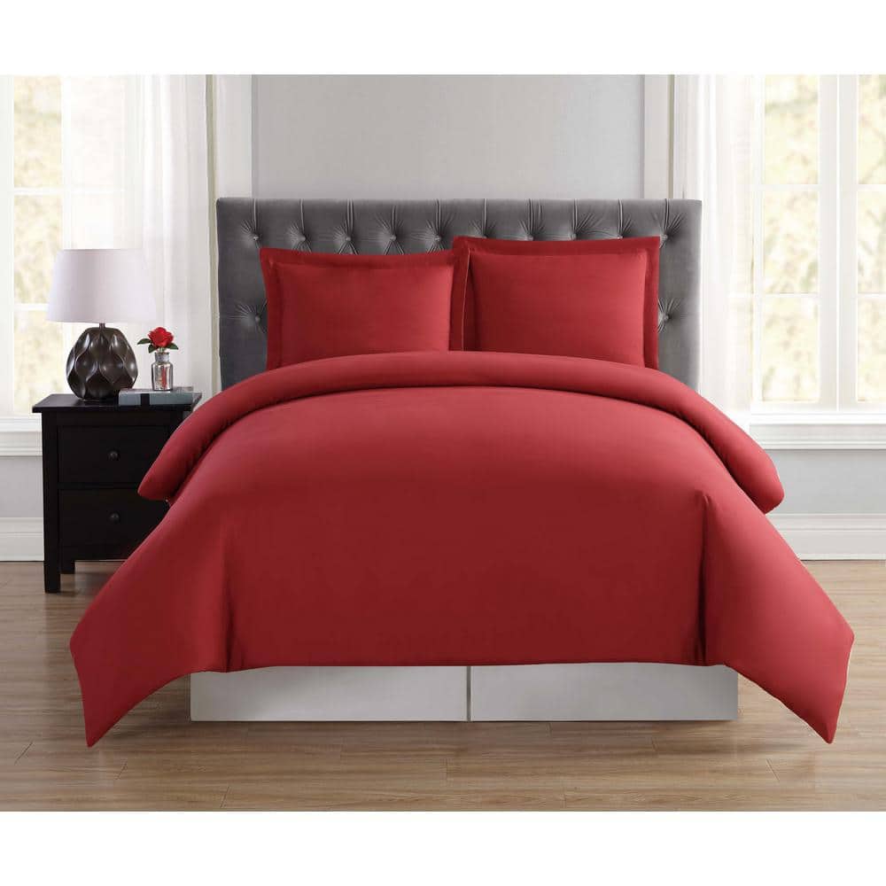 Everyday Red King Duvet Set price history on PriceWatchPro