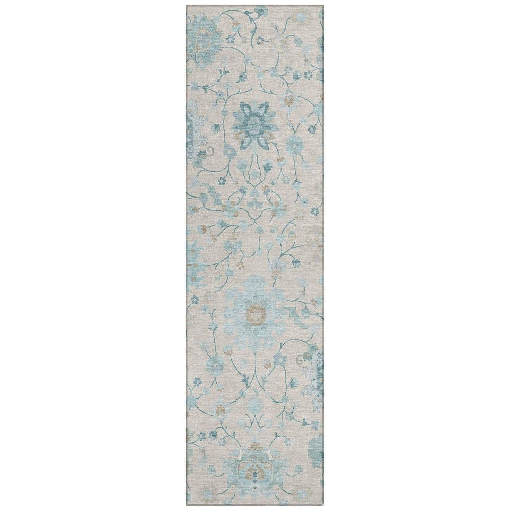 Chantille Machine Washable Indoor/Outdoor Abstract ACN2930 Linen 2 ft. x 7 ft. Runner Rug price history on PriceWatchPro