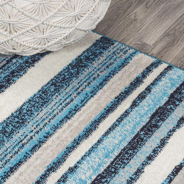 Anti Fatigue Grey Blue Boho Kitchen Runner Rug Padded Rubber Cushioned –  Joanna Home