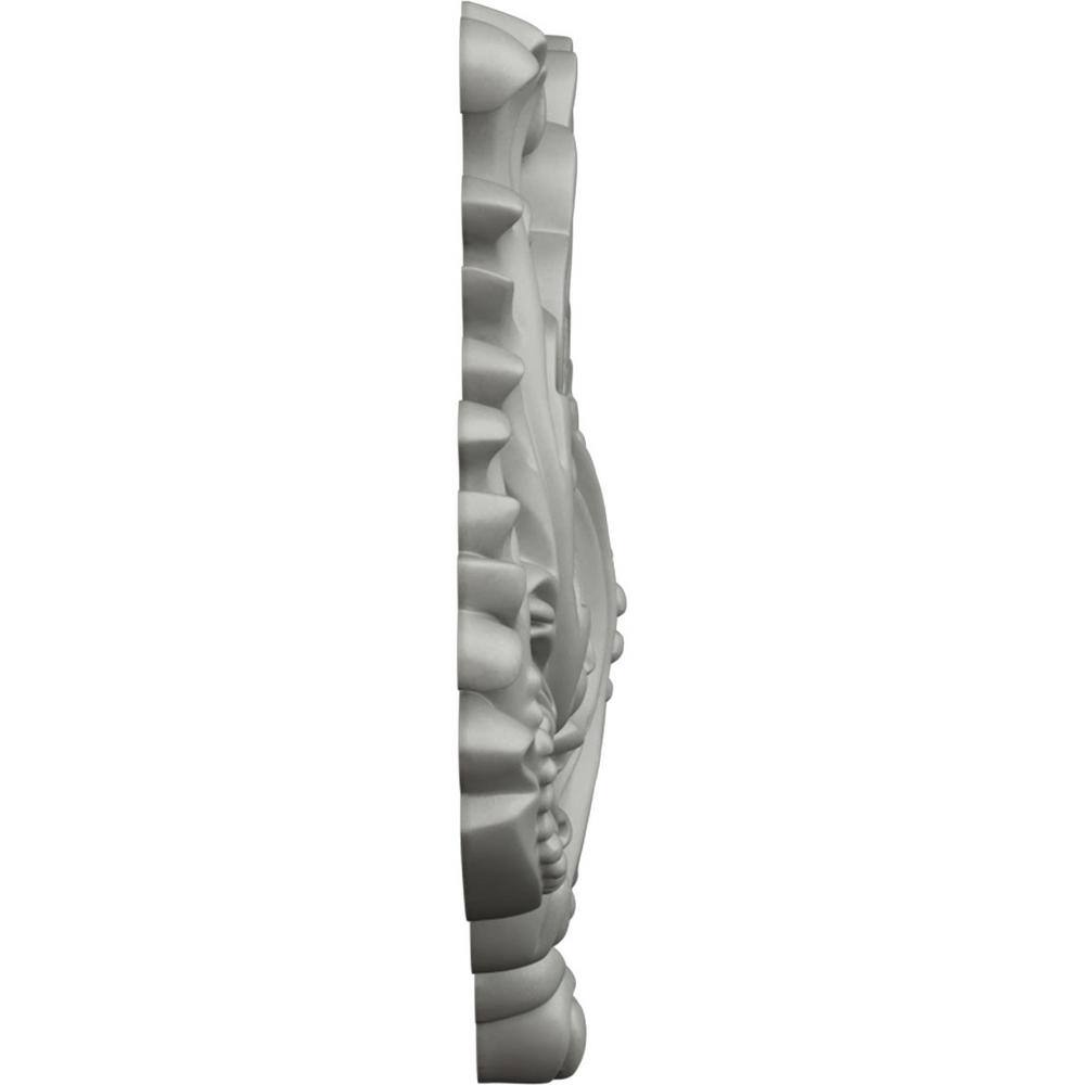 White Polyurethane Shell Crown Onlay Scroll