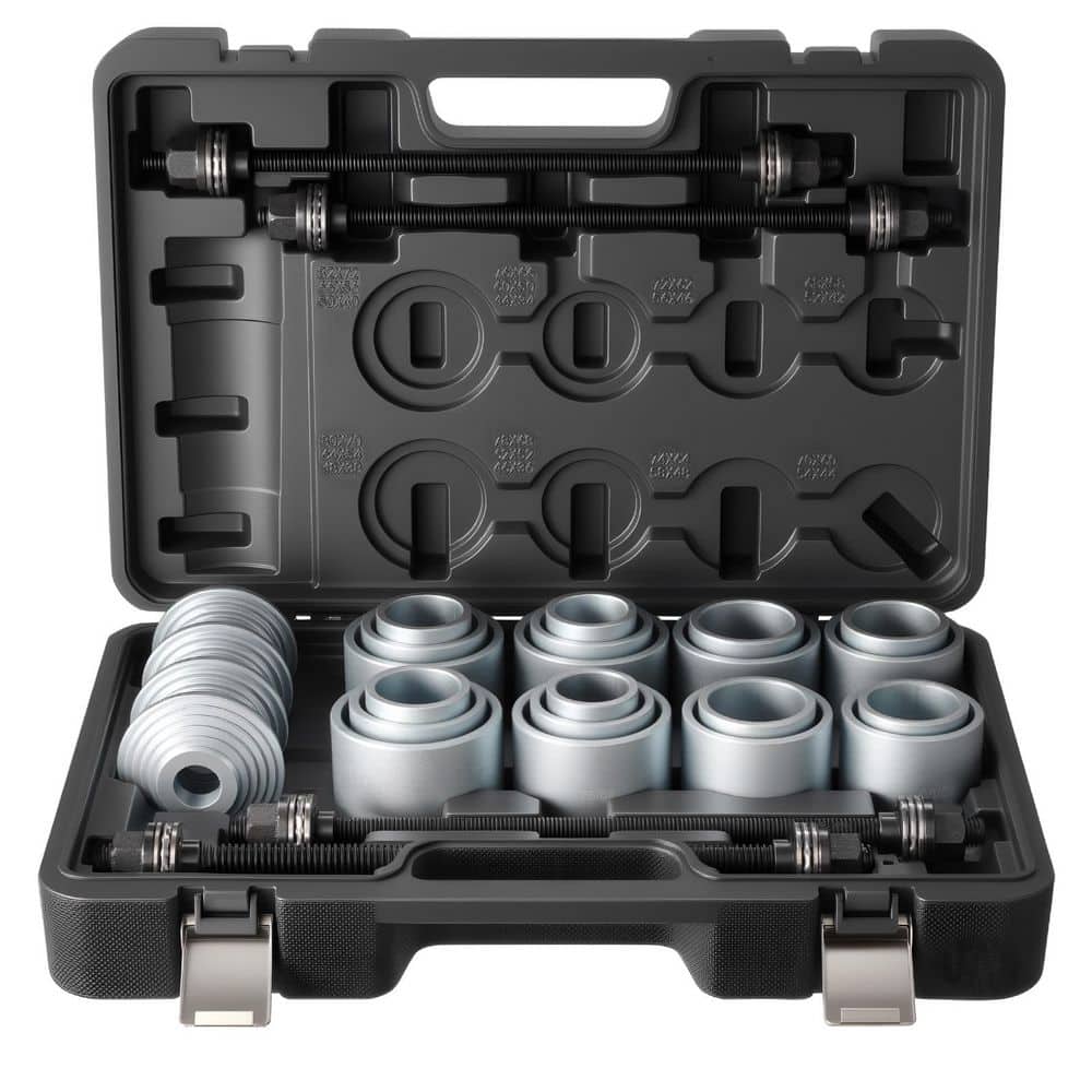 28 PCS Pull and Press Sleeve Kit, Steel Bush Bearing Removal and Installation Set, Bush Removal Insertion Sleeve Tools price history on PriceWatchPro