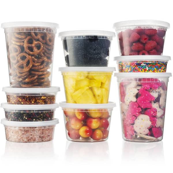 PERFECT SETTINGS Perfect Storage 44-Piece Stackable Airtight Plastic Food Container Sets