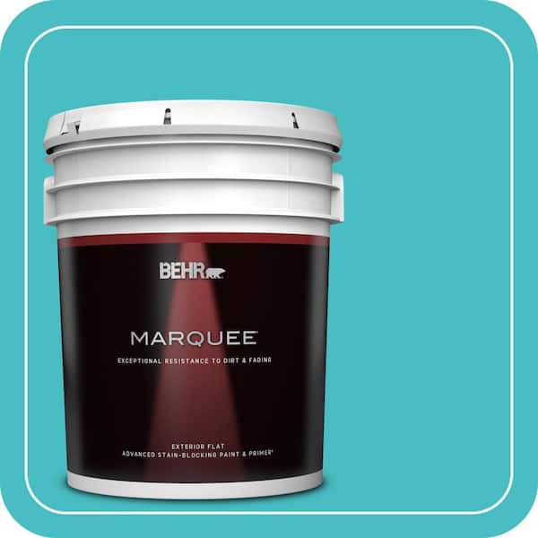 BEHR MARQUEE 5 gal. Home Decorators Collection #HDC-WR14-6 North Wind Flat Exterior Paint & Primer