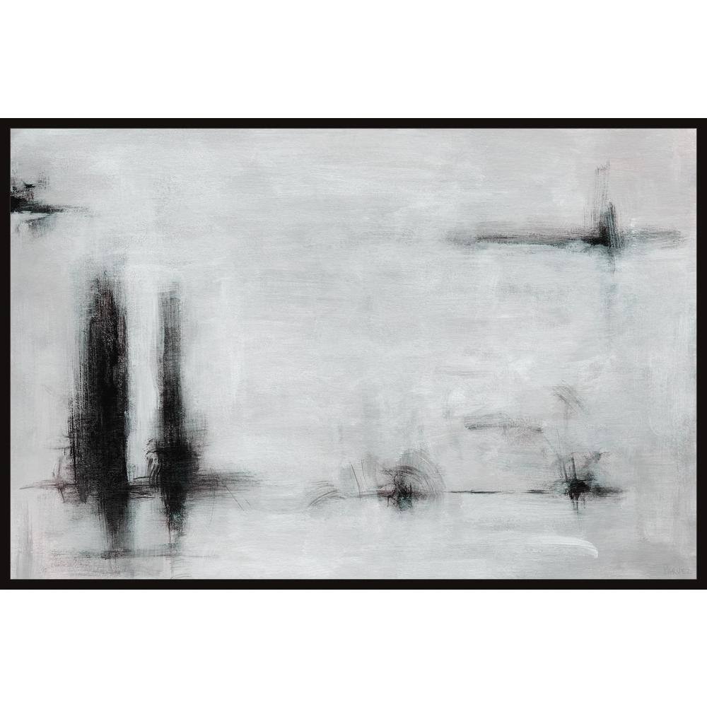 Full Potential by Parvez Taj Floater Framed Canvas Abstract Art Print 12 in
