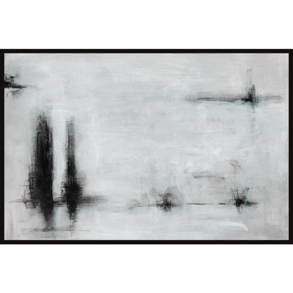 Full Potential by Parvez Taj Floater Framed Canvas Abstract Art Print 40 in