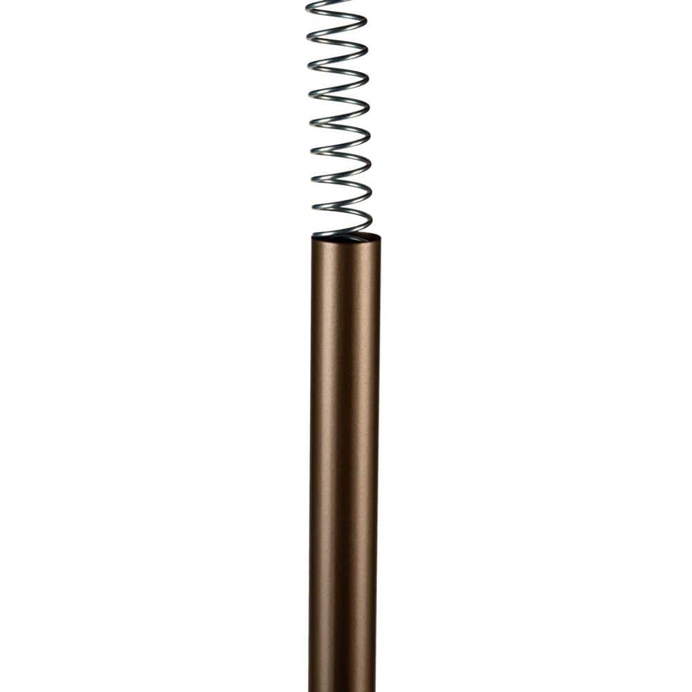Bronze 4-Tier Adjustable Tension Corner Shower Caddy