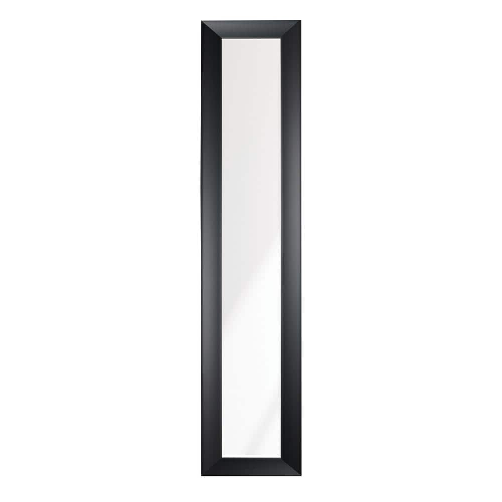 BrandtWorks 16 In. W X 71 In. H Modern Gallery Black Wall Mirror 142SK ...