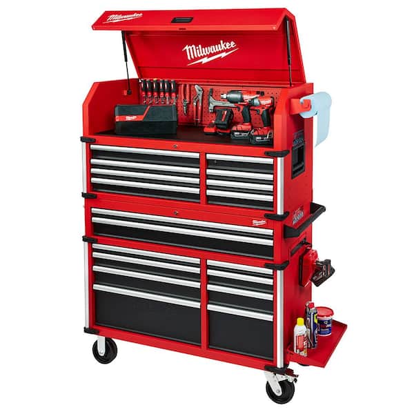 Milwaukee Tool Coffre à outils à 8 tiroirs, 46 po L x 18,2 po P x