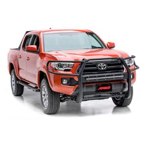 Pro Series Black Steel Grille Guard, No-Drill, Select Toyota Tacoma