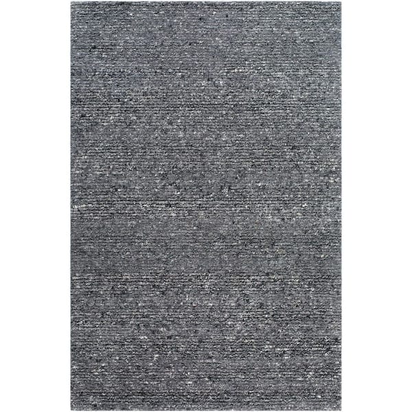 Livabliss Passion Charcoal Cottage 8 ft. x 10 ft. Indoor Area Rug