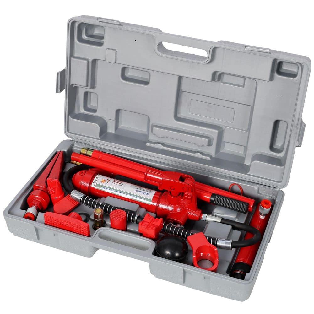 4 Ton Porta Power Kit, Portable Hydraulic Jack with Oil Hose with Storage Case for Car Repair, Truck, Farm price history on PriceWatchPro
