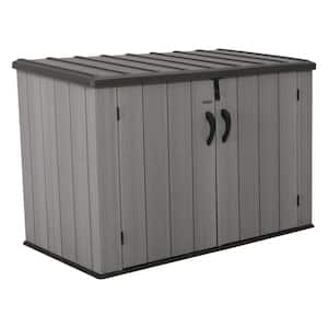 4.2 Cu. ft. Outdoor Salt, Sand and Storage Bin with Scoop in Yellow