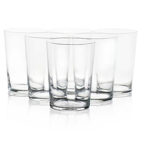Elegant Highball Glasses Set of 12, Fancy Drinking Glasses 11-oz, Clea –  SHANULKA Home Decor