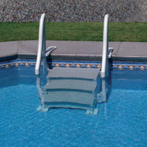 Curve Inpool Step System for In Ground Pools