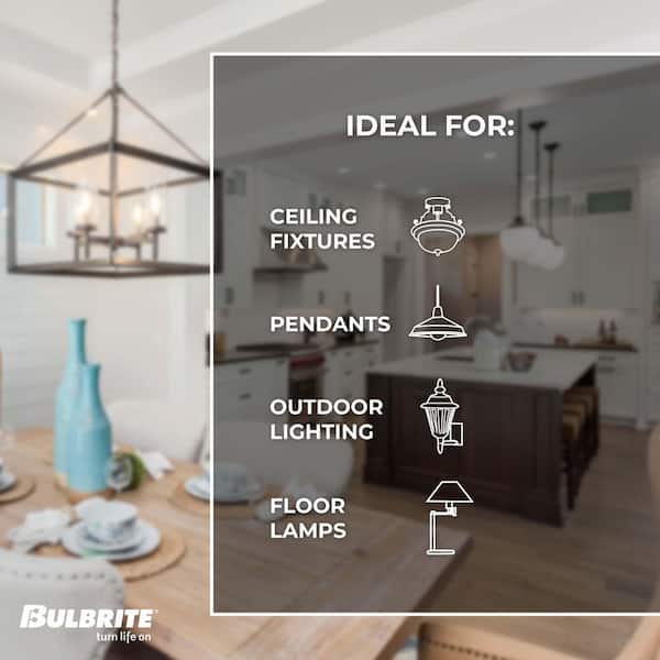 Bulbrite 60-Watt Equivalent G25 Milky Dimmable Decorative Filament LED Light Bulb Warm White (2-Pack) Bulbrite 60-Watt Equivalent G25 Milky Dimmable Decorative Filament LED Light Bulb Warm White (2-Pack)