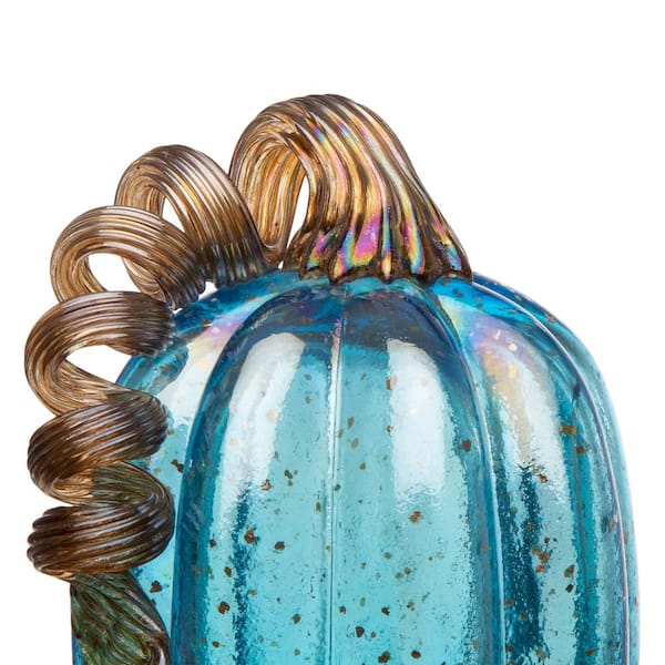 Pumpkins 16 oz Glass Cup with Bamboo Lid – blueflamedecor