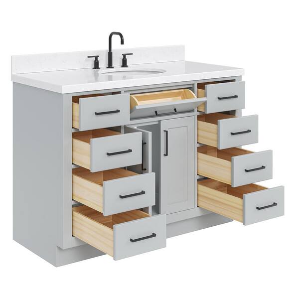 Hepburn☺︎ ARIEL Hepburn 36 in. W x 22 in. D x 36 in. H Bath Vanity in