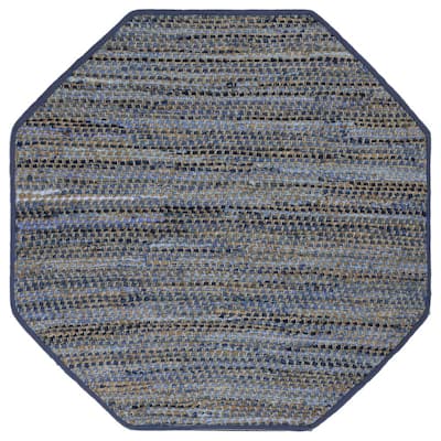 Blue Jeans 6 ft. x 6 ft. Octagon Area Rug