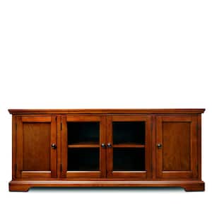 West Wood Cherry Hardwood 60 in. W TV Stand