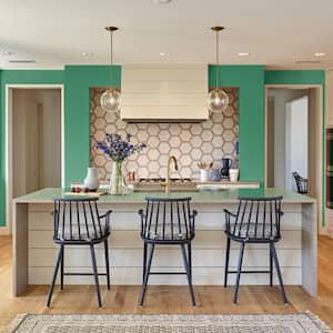 1 gal. #P420-6 Exquisite Emerald Semi-Gloss Interior Paint