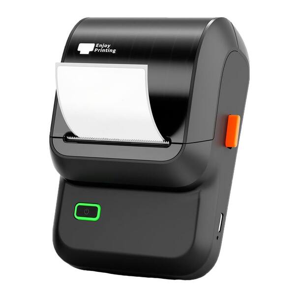 Label Makers B1 Portable Bluetooth Label Maker With Tape, New 2 Inch Thermal Label Printer For Barcode, Clothing, Address, Mailing, Compatible With Smartphone & Computer, With 1pack 5030mm Label Buy, Best Price
