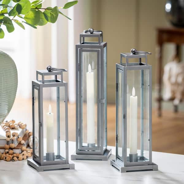 Evergreen Enterprises 16 in. Christmas Lanterns with LED Candle