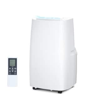14,000 BTU Portable Air Conditioners Up to 500 sq. ft. Dehumidifier & Fan Modes with Remote, White