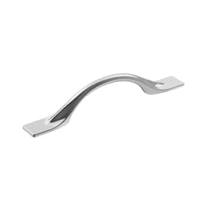 Uprise 3-3/4 in. 96 mm Polished Chrome Cabinet Bar Pull