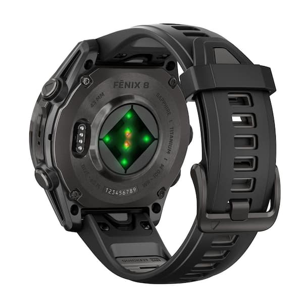 Garmin fenix 8 AMOLED Multisport 43-mm GPS Watch with Silicone