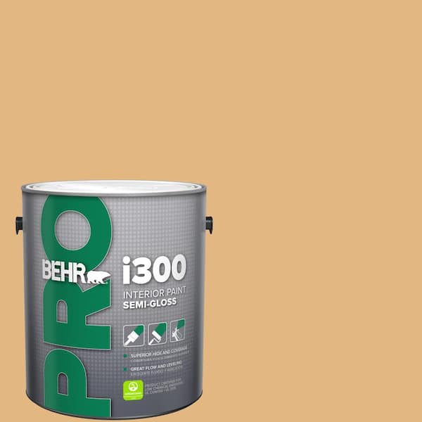 1 gal. #M270-5 Beehive Semi-Gloss Interior Paint