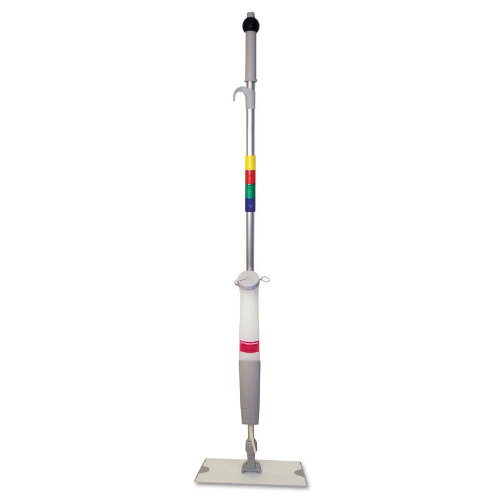 Boardwalk 5 in. x 18 in. Head, 59 in. Handle Blue/Gray Bucketless Microfiber Mop System