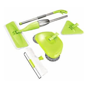 5-Piece Spray Mop and Sweeper Set