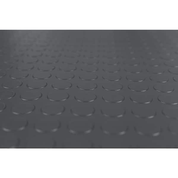 TheLAShop Garage Flooring Mat Coin Rolls Vinyl Flooring 5x13 ft