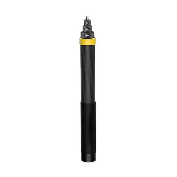 OBJLGEV Carbon Fiber Selfie Stick for 360° Cams (Yellow)