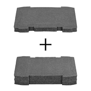 TOUGHSYSTEM 2.0 Shallow Foam Insert for Tool Box/Tray and TOUGHSYSTEM 2.0 Deep Foam Insert for Tool Box/Tray