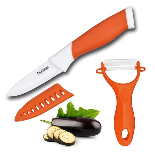 New England Cutlery 3 in. Paring Knife and Peeler Set