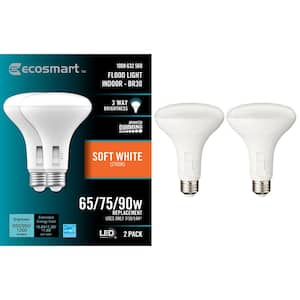 65/75/90-Watt Equivalent BR30 3-Way Flood ENERGY STAR Dimmable CEC LED Light Bulb Soft White (2-Pack)