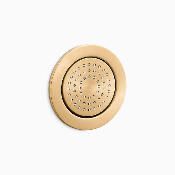 KOHLER Watertile 54-Nozzle 2.0 GPM Single-Function Body Spray in Vibrant Brushed Moderne Brass